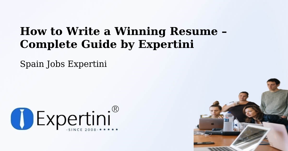 Resume Writing Guide for Job Seekers – Bellprat - Bellprat, Spain Jobs Expertini